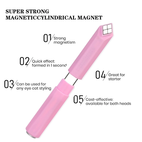 Strumento Magnete Per Unghie Cat Eye In Metallo Multifunzionale Bastone Magnetico Forte Per Smalto Gel DIY Fiore Cuore Manicure