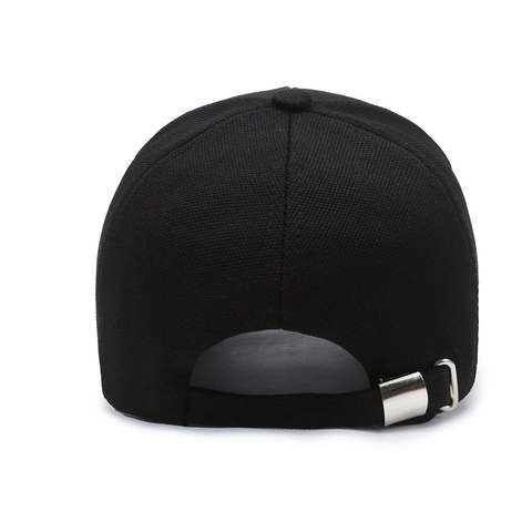 Baseball Cap Cotton Canvas Embroidered Letter Adjustable Outdoor Sun Protection Casual Sporty Unisex Sun Hat