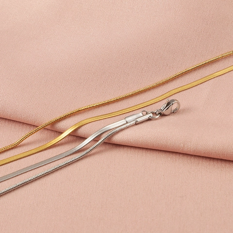 Pulsera De Doble Capa De Acero Inoxidable Para Mujer Cadena De Serpiente Elegante Joyería De Moda Minimalista