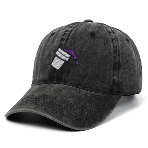 Washed Cotton Baseball Cap For Women Men Vintage Distressed Sun Hat With Cup Embroidery Adjustable Retro Streetwear