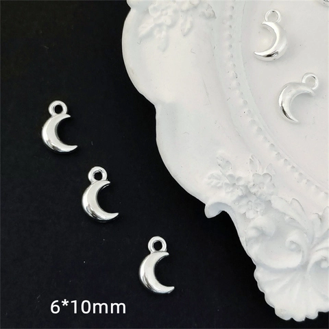Ciondoli Stella Luna Lega Pendenti Mezzaluna Accessori Per Creazione Di Gioielli Fai Da Te Per Bracciale Collana Artigianato Elegante