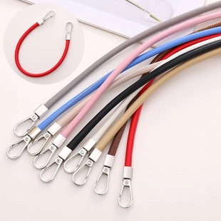 Asa de Repuesto de Cuero PU para Bolsos Cadenas de Teléfono Con Cierre de Langosta de Metal Accesorios de Bricolaje Versátiles