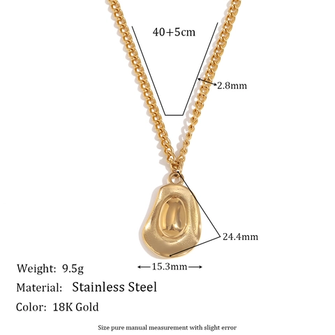 Western Cowboy Hat Pendant Necklace Stainless Steel 18K Gold Plated Vintage Boho Style Jewelry For Women