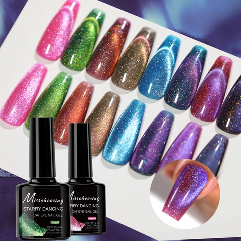 Smalto Per Unghie Gel Occhio Di Gatto Starry Dancing Magnetico UV LED Soak Off Glitter Shimmer Manicure Professionale