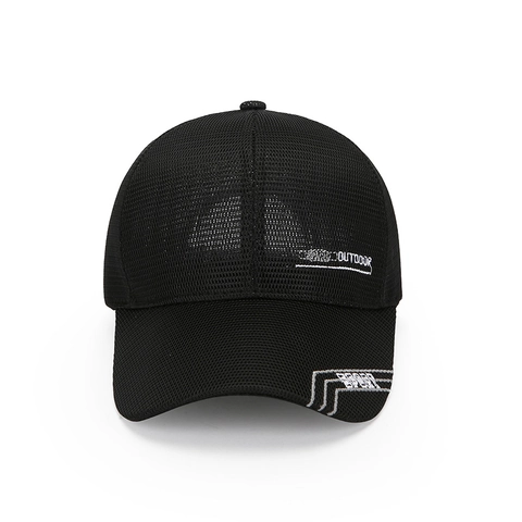 Full Mesh Honkbalpet Ademend Zonbescherming Outdoor Vissen Hoed Sport Casual Verstelbaar Voor Heren Dames