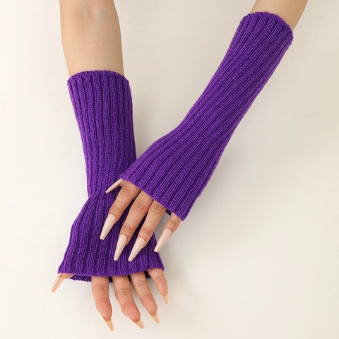 Women'S Minimalist Classic Style Solid Color Gloves 1 Pair