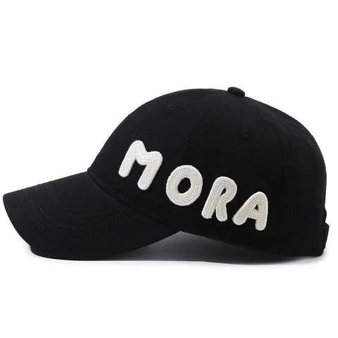 Side Letter Embroidery Baseball Cap Cotton Polyester Sunshade Outdoor Casual Adjustable Curved Brim Soft Top Streetwear Hat