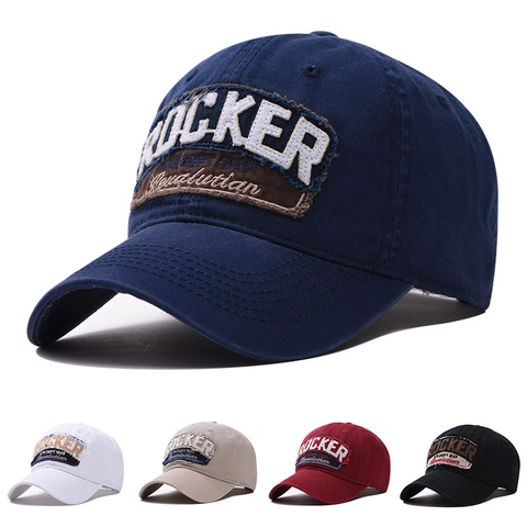 Cappellino Da Baseball In Cotone Vintage Con Patch Ricamata Cappello Trucker Americano Retrò Parasole Regolabile Streetwear