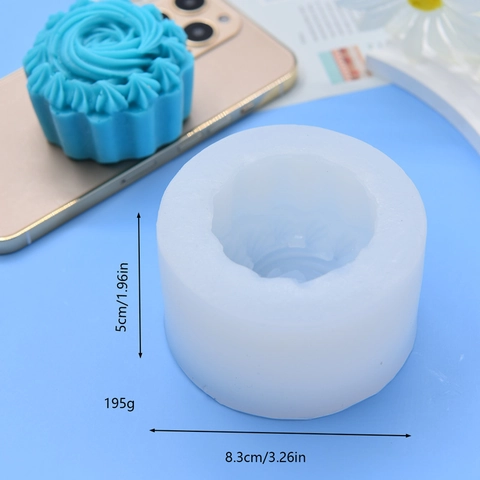 3D Bloem Siliconen Cake Vorm DIY Bakken Mousse Decoratie Creatieve Kaars Zeep Maken Gereedschap Florale Textuur