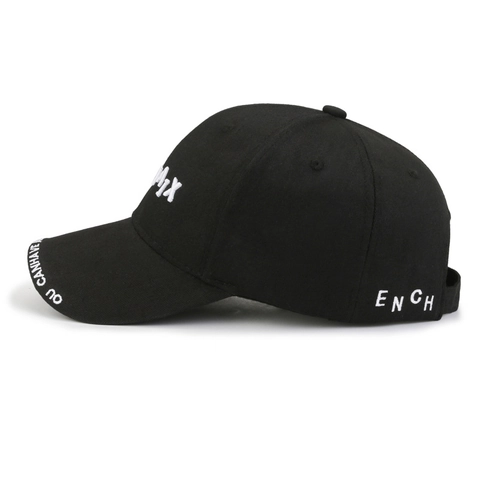 Cappello Da Baseball Traspirante In Cotone Ricamo Lettere Regolabile Visiera Curva Moda Streetwear Berretto Esterno Uomo Donna