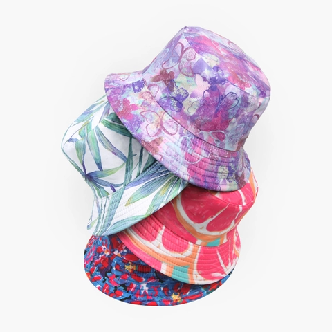 Modischer Anglerhut Mit Geometrischem Batik Blumenmuster Für Damen Herren Sonnenschutz Faltbar Sommer Fischerhut Outdoor Strandmütze