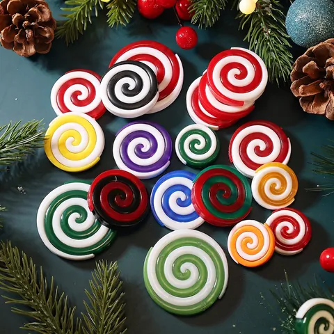 Decorazioni Natalizie A Forma Di Caramella A Spirale Plastica Lecca Lecca Da Appendere Per Albero
