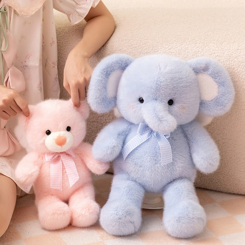 Plüschtier Engel Bär Elefant Stofftier Weicher Teddybär Mit Flügeln Fliege Süße Heimdekoration Puppe Für Kinder Geschenk