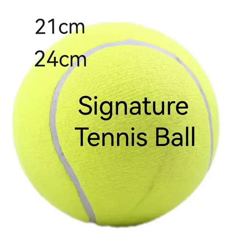 Giant Inflatable Tennis Ball For Signature Souvenir Pet Training Outdoor Play Fluorescent Yellow Felt
