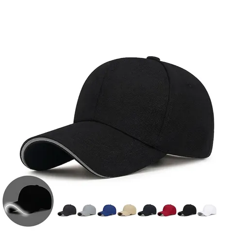Cappello Da Baseball Riflettente Sicurezza Notturna Poliestere Regolabile Cappello Da Sole Sportivo Per Corsa Escursionismo Unisex