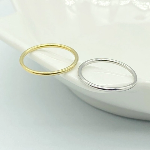 925 Sterling Silver Toe Rings For Women Minimalist Simple Plain Geometric Fine Band Open Foot Ring Gold Silver Jewelry