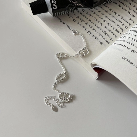 925 Sterling Silber Armband Minimalistisch Geometrisch Schweinenase Gliederkette Schmuck Für Frauen Poliert Verstellbar