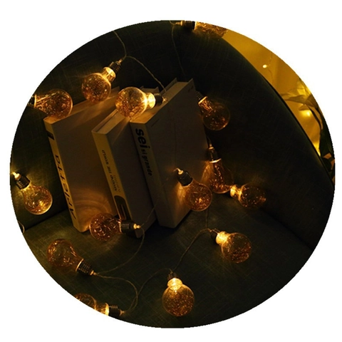 LED String Lights Retro Edison Bulb Warm White Copper Wire Decorative Fairy Lighting For Christmas Home Party Outdoor