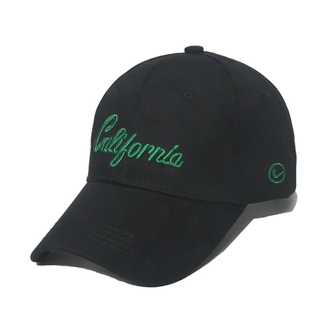 California Embroidery Baseball Cap Cotton Sun Protection Hat For Men And Women Curved Brim Outdoor Adjustable
