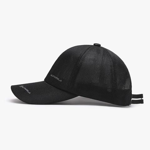 Mesh Honkbalpet Ademend Sneldrogend Polyester Zonbescherming Verstelbaar Outdoor Sport Zomer Hoed