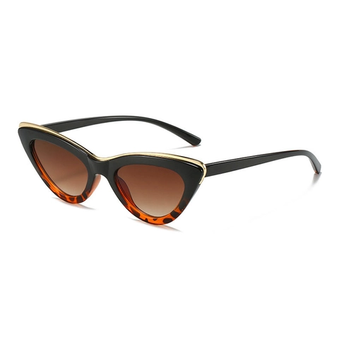 Occhiali Da Sole Cat Eye Alla Moda Decorazione In Metallo Retrò Protezione UV400 All'aperto Viaggio Occhiali Di Tendenza