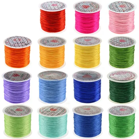 Stretchy Crystal Beading Thread Polyurethane Spandex High Elastic Cord For DIY Bracelet Necklace Jewelry Making