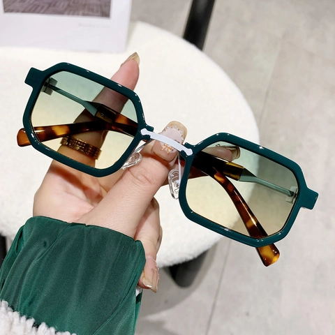 Retro Hexagon Sunglasses UV400 Protection Vintage Geometric Metal PC Frame For Men Women Outdoor Fashion Eyewear