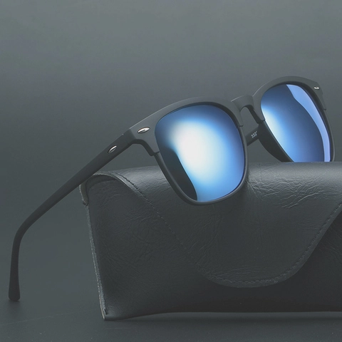 Polarized Sunglasses Classic Square Frame UV400 Protection For Men And Women Driving Outdoor Travel Vintage Style