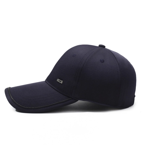 Gorra De Béisbol Minimalista Ajustable Algodón Protección Solar Sombrero Deporte Al Aire Libre Visera Curva Unisex Informal