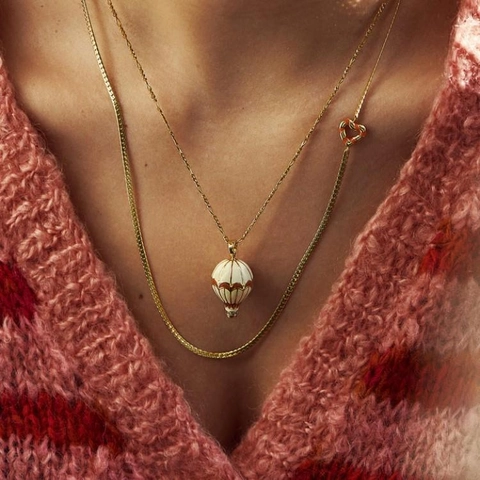 Heart Pendant Necklace Copper Gold Plated Colorful Enamel Drip Oil Romantic Ins Style Jewelry Accessory For Women