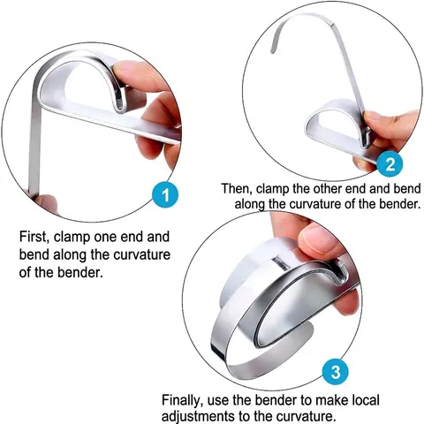 Bracelet Bending Tool Metal Jewelry Making DIY Handheld Shaping Bender Pliers Aluminum Blanks Crafting
