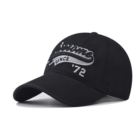 Cappello Da Baseball In Cotone Lavato Vintage Retro Awesome Ricamato Regolabile Dad Hat Per Uomo Donna Protezione Solare