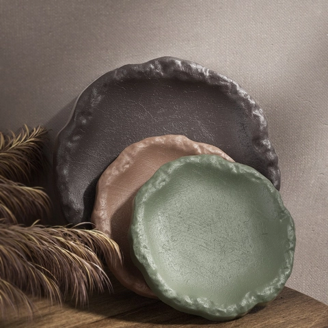 Wellen-Fels-Textur Silikonformen Für DIY Harzguss Schmuckschale Aufbewahrungsplatte Untersetzer Relief-Design Bastelwerkzeuge