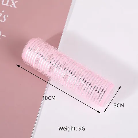 Bigodini Autoaderenti Plastica Nylon Velcro Cavo Volumizzante Per Frangia Styling Capelli DIY Stile Coreano