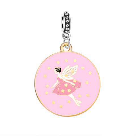 DIY Jewelry Charms For Bracelet Necklace Alloy Enamel Christmas Unicorn Crown Heart Musical Note Number Charms Jewelry Making Accessory