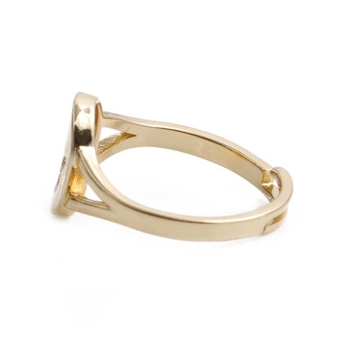 Hamsa Hand Ring Vergoldetes Kupfer Bunte Zirkonia Verstellbares Offenes Band Böhmisches Ethno Amulett Damen