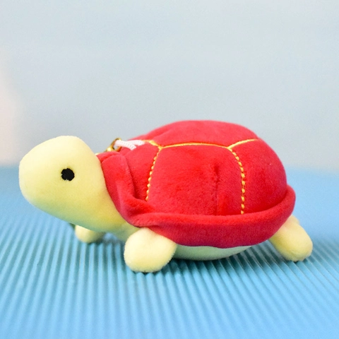 Mini Sea Turtle Plush Keychain Soft Ocean Animal Stuffed Toy For Bags Backpacks Decoration Cute Gift For Kids