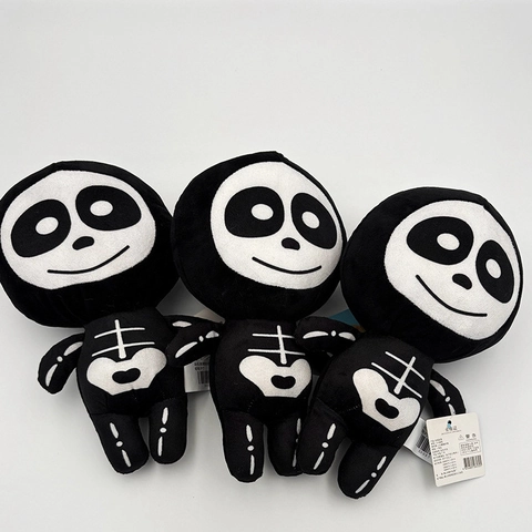Halloween Skelet Knuffel Zachte Gevulde Pop Cartoon Geest Gothisch Decor Schattig Pluche Speelgoed Cadeau Voor Kinderen