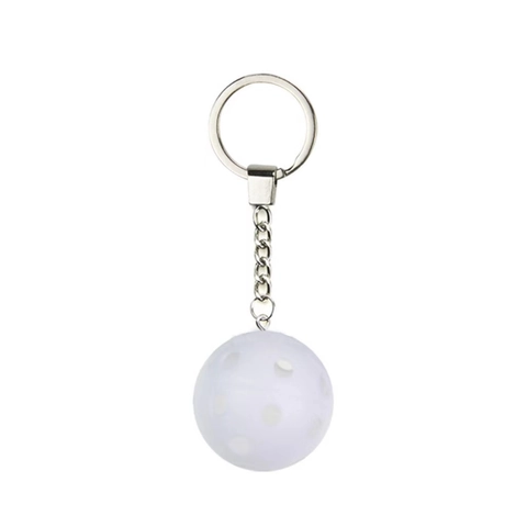 Portachiavi Pickleball Palla In Plastica Perforata Anello Chiave Accessorio Sportivo Pendente Per Borsa Regalo