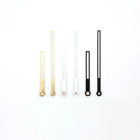 Modern DIY Wall Clock Hands Replacement Set Metal Hour Minute Pointer Minimalist Aluminum Repair Accessories
