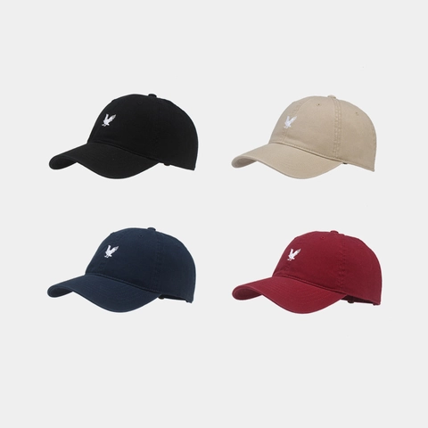 Baseball Cap Cotton Embroidered Eagle Curved Brim Sun Protection Outdoor Casual Adjustable Hat For Men Women