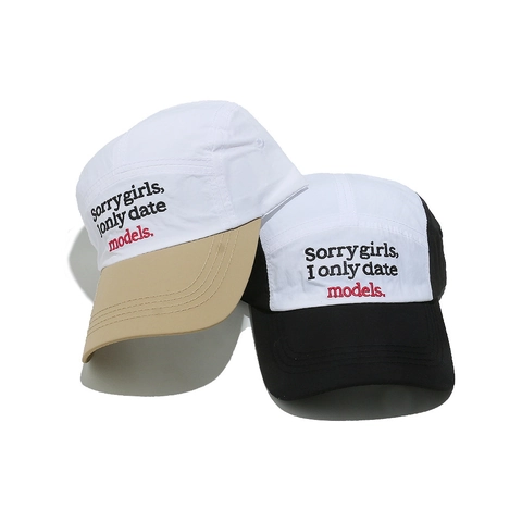 Cappello Da Baseball Multi Pannello In Poliestere Asciugatura Rapida Ricamo Lettere Protezione Solare Hip Hop Per Uomini Donne