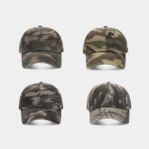 Cappellino Da Baseball Camouflage Vintage Cotone Traspirante Protezione Solare Sport All'aperto Tattico Cappello Regolabile Per Uomini E Donne