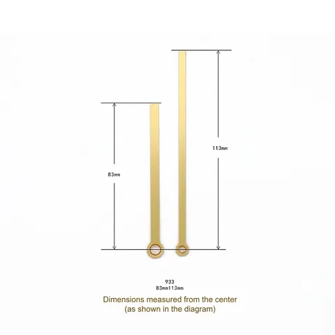 Lancette Orologio Oro Alluminio Ora E Minuti Per DIY Orologio Da Parete Quarzo Sostituzione Riparazione Parti Moderno Minimalista