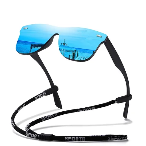 Gafas De Sol Polarizadas Lente TAC Protección UV Sobredimensionadas Deporte Para Conducir Exterior Unisex Moda
