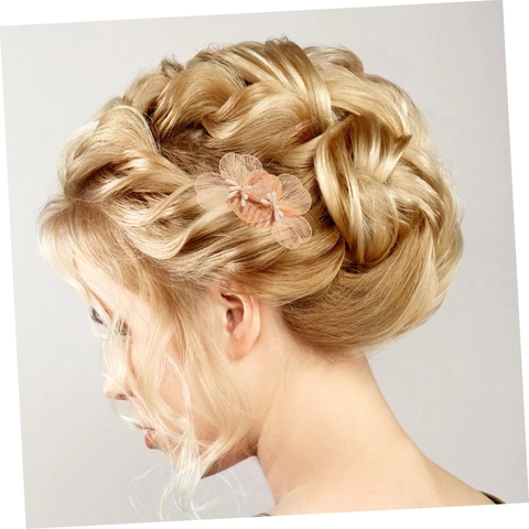 Peine De Pelo De Novia Hecho A Mano Flor Dorada Aleación Diamantes De Imitación Perla Artificial Vintage Barroco Boda Para Mujeres