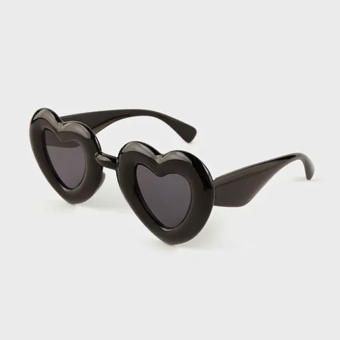 Herzform Sonnenbrille UV400 Schutz Trendy PC Rahmen AC Linse Retro Party Streetwear Brillen Für Damen Herren