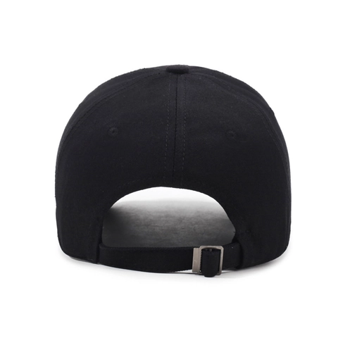 Baseball Kappe Baumwolle Einfarbig Sonnenschutz Outdoor Freizeit Sport Hut Mit Verstellbarer Metallschnalle