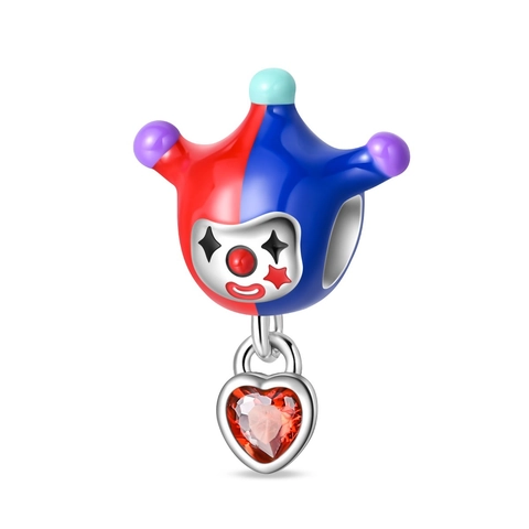 Alloy Enamel DIY Charms Dangle Beads For Bracelet Heart Jester Basketball Cat Moon Witch Hat Jewelry Making Accessories For Women