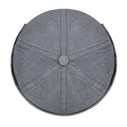 Vintage Washed Cotton Brimless Docker Hat For Men Women Adjustable Streetwear Landlord Hat With Shield R Embroidery Skullcap